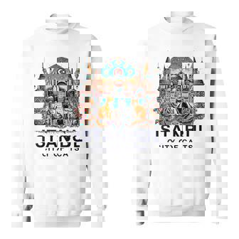 イスタンブール、トルコ 猫の街 Ii スウェットシャツ - Kawaiitshirt