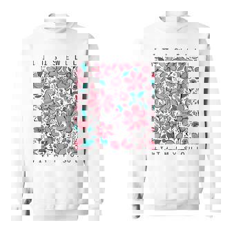 イット・イズ・ウェル・ウィズ・マイ・ソウル・フラワー スウェットシャツ - Kawaiitshirt