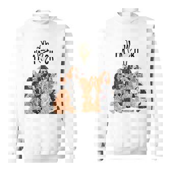 イングリッシュコッカースパニエルがいっぱい スウェットシャツ - Kawaiitshirt