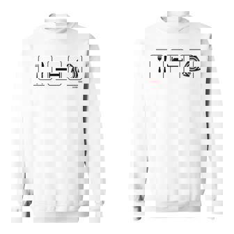 イート・スリープロータリー スウェットシャツ - Kawaiitshirt