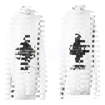 ウェイトリフティング 筋トレ バーベル やる気がないなら家に帰れ ゴリラ スウェットシャツ - Kawaiitshirt