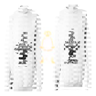 ウェイトリフティング 筋トレ バーベル やる気がないなら家に帰れ トラ 虎 スウェットシャツ - Kawaiitshirt