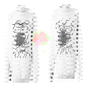 ウェディングドレス ブライダルガウン コルセット シンプル 結婚 かわいい スウェットシャツ - Kawaiitshirt