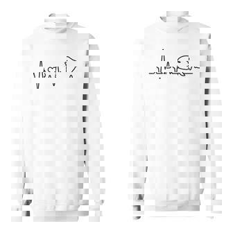 ウサギ ハートビート ウサギ 心拍数 ウサギ ブリーダーウサギ スウェットシャツ - Kawaiitshirt