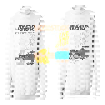 ウッドストック・ライブ・アンド・レット・ライブ スウェットシャツ - Kawaiitshirt