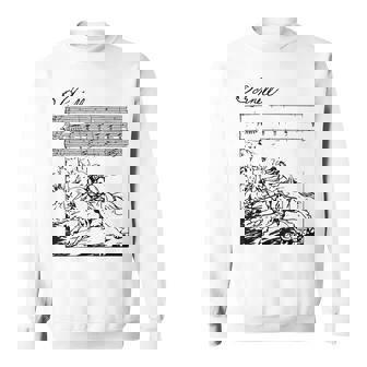 エルケーニッヒ・ゲーテの詩シューベルトの歌 スウェットシャツ - Kawaiitshirt