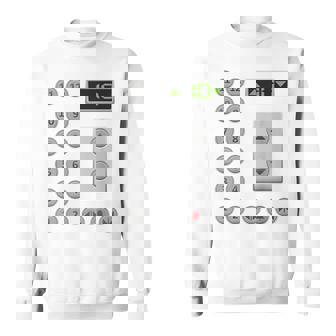 エレベーターボタン おもしろエレベーター スウェットシャツ - Kawaiitshirt