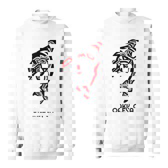 オークリー、カリフォルニア オルカキラー クジラ ネイティブアメリカン ギフト スウェットシャツ - Kawaiitshirt