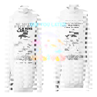 オーシャンネイチャー 未来の海洋生物学者 科学者 スウェットシャツ - Kawaiitshirt