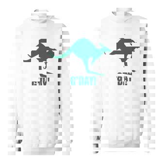 オーストラリア地図 カンガルーtシャツ オーストラリア カンガルー オーストラリア スウェットシャツ - Kawaiitshirt