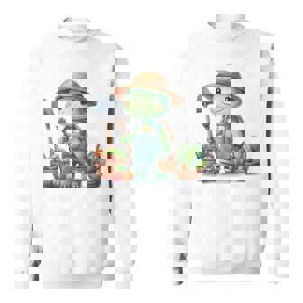 カメは農夫、かわいいデザイン。 スウェットシャツ - Kawaiitshirt