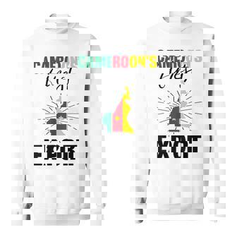 カメルーンの国旗 カメルーン語 スウェットシャツ - Kawaiitshirt