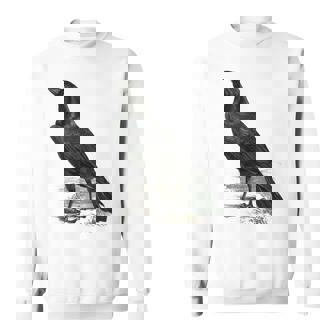 カラス ビンテージ イラスト カラス スウェットシャツ - Kawaiitshirt