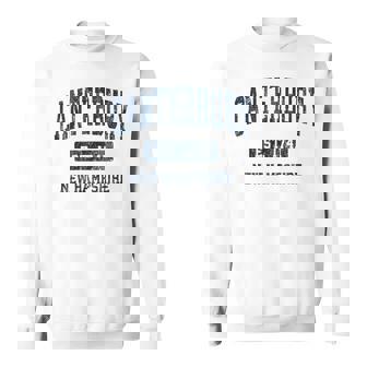 カンタベリー ニューハンプシャー州 ニューハンプシャービンテージアスレチックスポーツデザイン スウェットシャツ - Kawaiitshirt