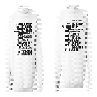 カヴァディを演じる少女を決して過小評価しない スウェットシャツ - Kawaiitshirt