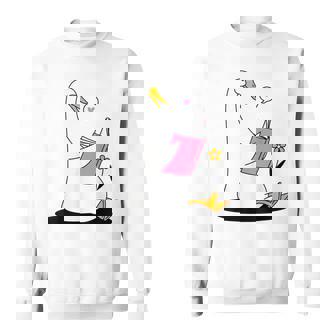 ガチョウ 読書本 ジョーク 面白い アヒル 愚かなしゃれ 読者 ユーモア スウェットシャツ - Kawaiitshirt