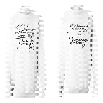 キックボクシングは私のセラピー スウェットシャツ - Kawaiitshirt