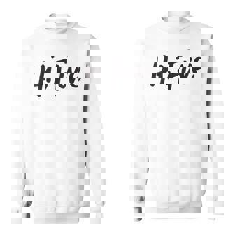 キッズ Hi Five 5Th Birthday 5歳 パーティー 幼稚園 スウェットシャツ - Kawaiitshirt