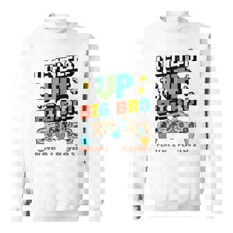 キッズ Leveled Up Big Bro 2025 ビッグブラザー幼児に昇格 スウェットシャツ - Kawaiitshirt