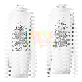 キャンプモード おもしろキャンパー 自然愛好家 スカウト ハローサマー スウェットシャツ - Kawaiitshirt