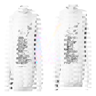 ギターを弾く猫 ネコ おもしろ かわいい ロック おしゃれ スウェットシャツ - Kawaiitshirt