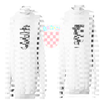クロアチア ヴィンテージ クロアチア国旗tシャツ スウェットシャツ - Kawaiitshirt