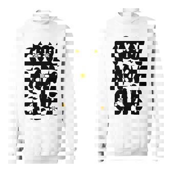 クールなママは無敵の母性ママライフ 長袖tシャツ スウェットシャツ - Kawaiitshirt