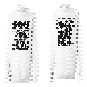 クールなロックンロールミュージックtシャツ、ロックンロールグラフィックをお楽しみください。 スウェットシャツ - Kawaiitshirt
