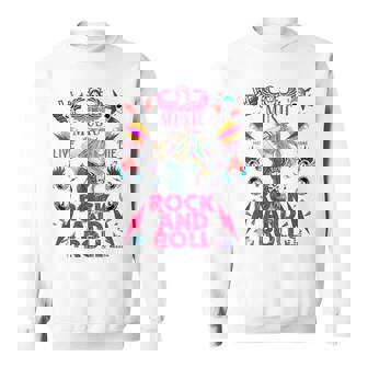 クールなヴィンテージオールドロックンロールミュージック、This Is My Rock And Roll スウェットシャツ - Kawaiitshirt