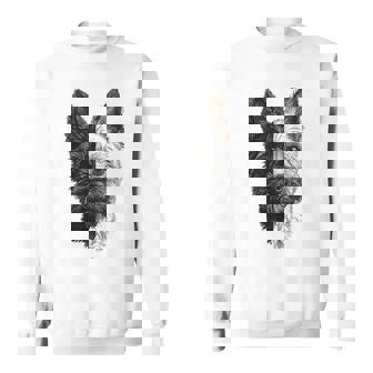 ケアンテリア 犬 モチーフ ペット 作品 ケアンテリア スウェットシャツ - Kawaiitshirt