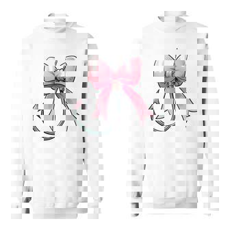 コケット ボウ 釣り フィッシャーフック ピンクリボン ママ 母の日 スウェットシャツ - Kawaiitshirt