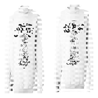 コーヒーとチェシー犬 チェサピークベイレトリーバー 子犬 スウェットシャツ - Kawaiitshirt