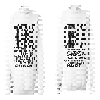 コーヒーと皮肉なユーモアに刺激された面白いジェネレーションx Gen X スウェットシャツ - Kawaiitshirt