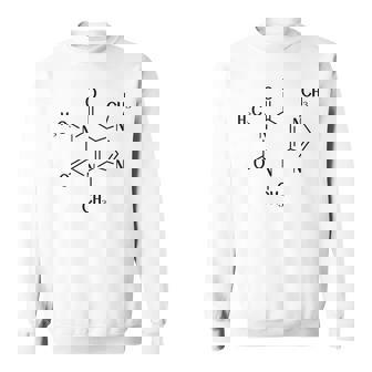 コーヒーカフェイン化学式 スウェットシャツ - Kawaiitshirt