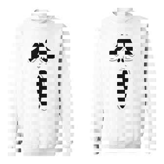 ゴーストスクリームフェイス ハロウィン ゴーストスクリームフェイス ハロウィン スウェットシャツ - Kawaiitshirt