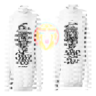 ゴールデンパパヴィンテージゴールデンレトリバー犬のための父親の日 スウェットシャツ - Kawaiitshirt