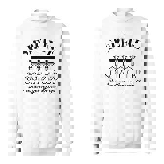 サイドライン ソーシャルクラブ ピーナッツギャラリー サッカーライフ おもしろサッカー スウェットシャツ - Kawaiitshirt