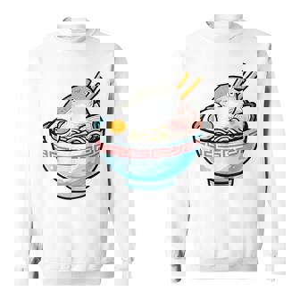 サカバンバスピス フィッシュミーム 和風ラーメン丼 スウェットシャツ - Kawaiitshirt