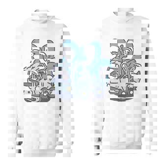 サメがたくさんトラックに スウェットシャツ - Kawaiitshirt