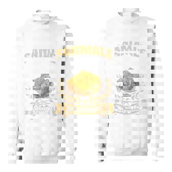 サルマレ好き セルビアン I Makearmale Disappearルーマニア料理 長袖tシャツ スウェットシャツ - Kawaiitshirt