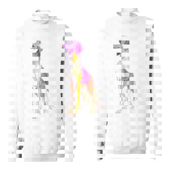 サルーキ 犬 モチーフ ペット 作品 サルーキ スウェットシャツ - Kawaiitshirt