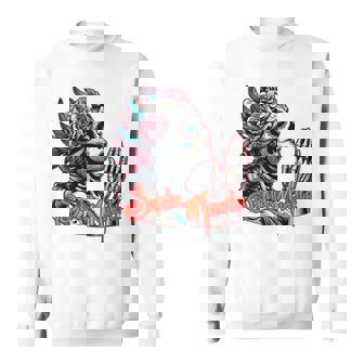 サンタ・ムエルテ カトリーナ カラベラ 長袖tシャツ スウェットシャツ - Kawaiitshirt