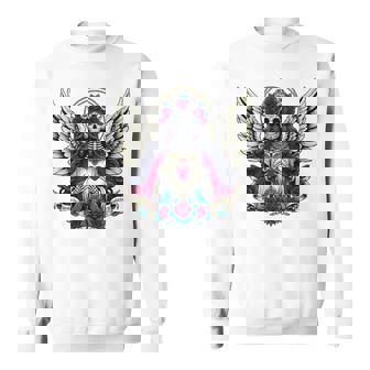 サンタ・ムエルテ 長袖tシャツ スウェットシャツ - Kawaiitshirt