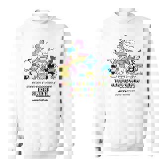 サンリオキャラクターズ Usデザイン レインボー 長袖tシャツ スウェットシャツ - Kawaiitshirt