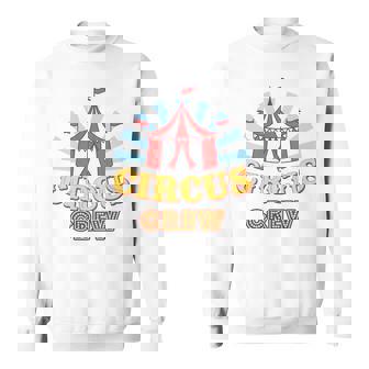 サーカスクルー–楽しいカラフルな大人&キッズグラフィックデザイン 長袖tシャツ スウェットシャツ - Kawaiitshirt