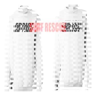 サーフレスキュービーチパトロールショアライフガード スウェットシャツ - Kawaiitshirt