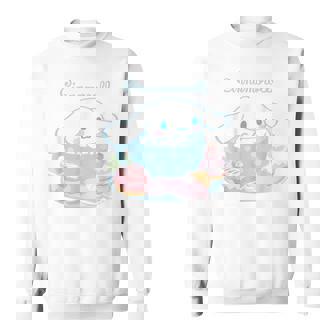 シナモロール ティーカップ ライトカラー スウェットシャツ - Kawaiitshirt