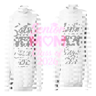 シニアママクラス 2026年 ピンク プラウド 卒業 母 卒業 長袖tシャツ スウェットシャツ - Kawaiitshirt