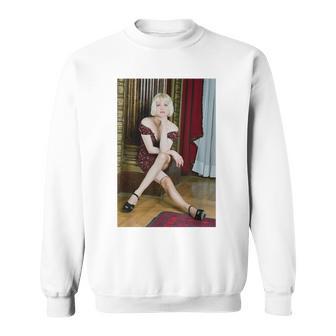 シンディ・ローパー Usポップシンガー 1993年 写真撮影 スウェットシャツ - Kawaiitshirt