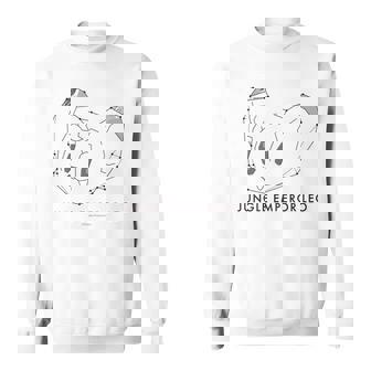 ジャングル大帝 幾何学 レオ Ctezuka Productions 長袖tシャツ スウェットシャツ - Kawaiitshirt